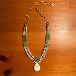 Stone Necklace - Adjustable Length
